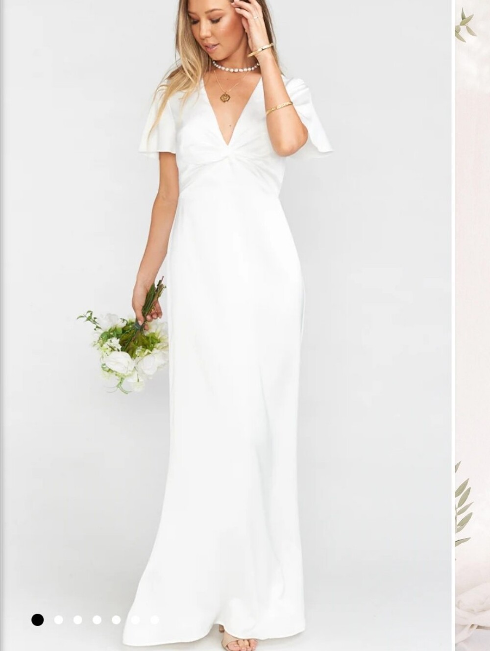 Show Me Your MUMU Roman Twist Gown NWT Small